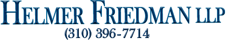 Helmer Friedman LLP Employment & Labor Law, Consumer Rights, Class Actions & Personal Injury Attorneys. 