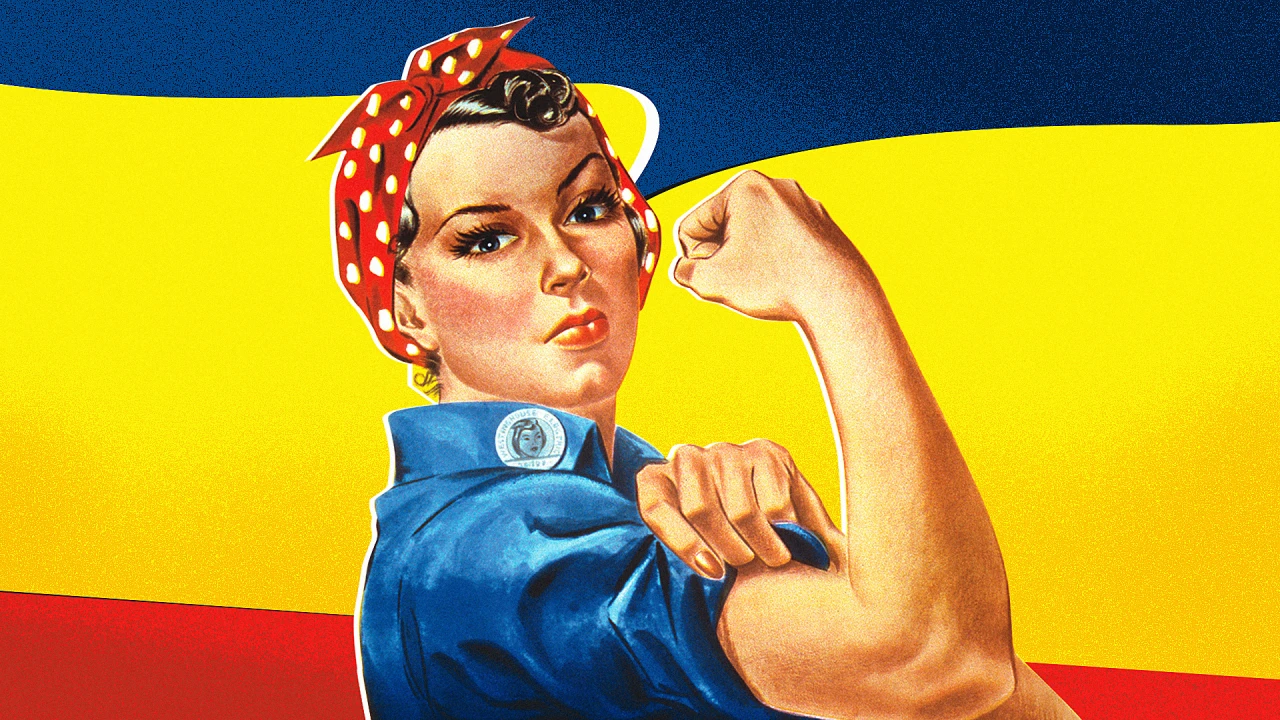 Sex stereo types were destroyed. Rosie the Riveter an icon used to encourage women to enter job force and take over jobs left vacant by men at war.