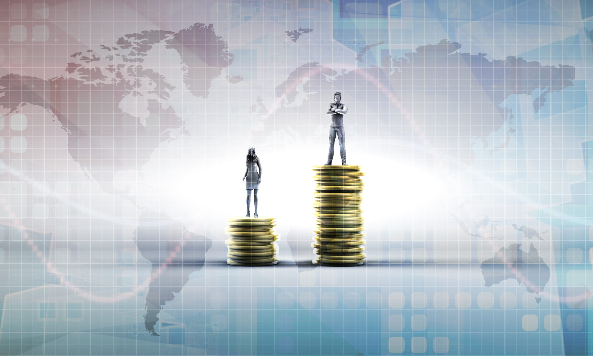 Gender pay gap, unfair pay practices are discrimination addressed by discrimination attorneys - Helmer Friedman LLP.