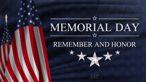 Helmer Friedman LLP's Memorial Day message to remember and honor.